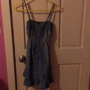 A denim dress